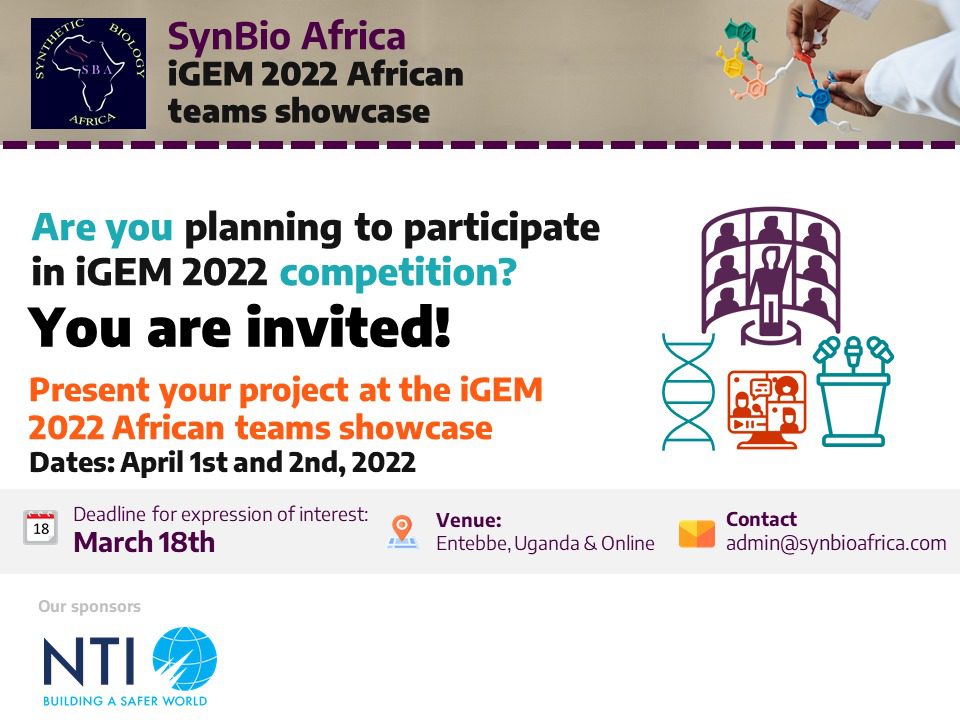 iGEM Africa Team’s Showcase 2022